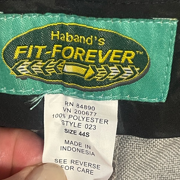 Haband's Fit Forever Mens Big and Tall Dress Pants Adjustable Waist Size 44S - Picture 3 of 13